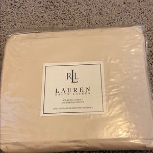 Ralph Lauren twin fitted sheet